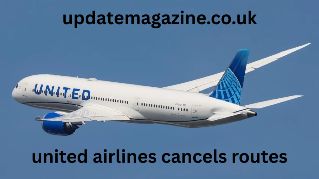united airlines cancels routes