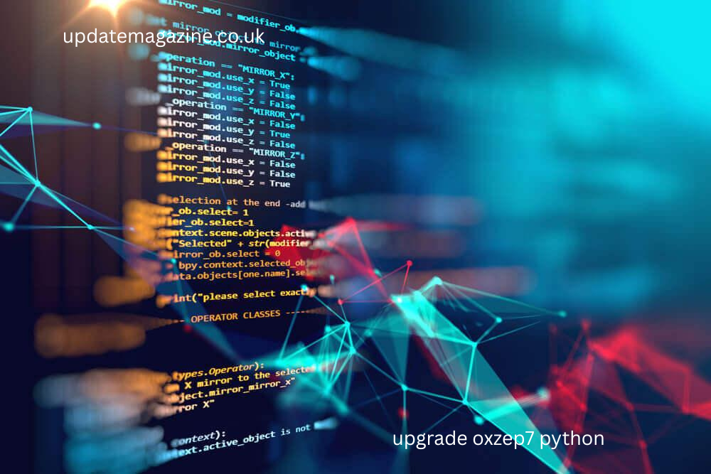 upgrade oxzep7 python