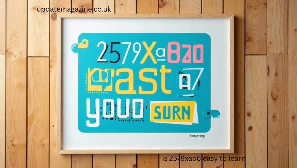 is 2579xao6 easy to learn